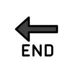 End Arrow SVG Icon